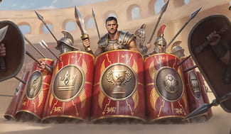 Baner z wyzwaniem dla graczy tylko w Kazino Lanista