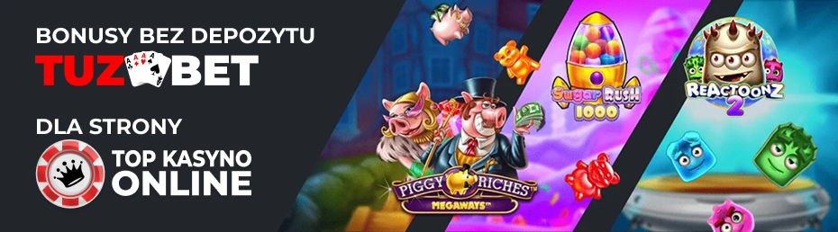 Bonusy bez depozytu od TuzBet Casino