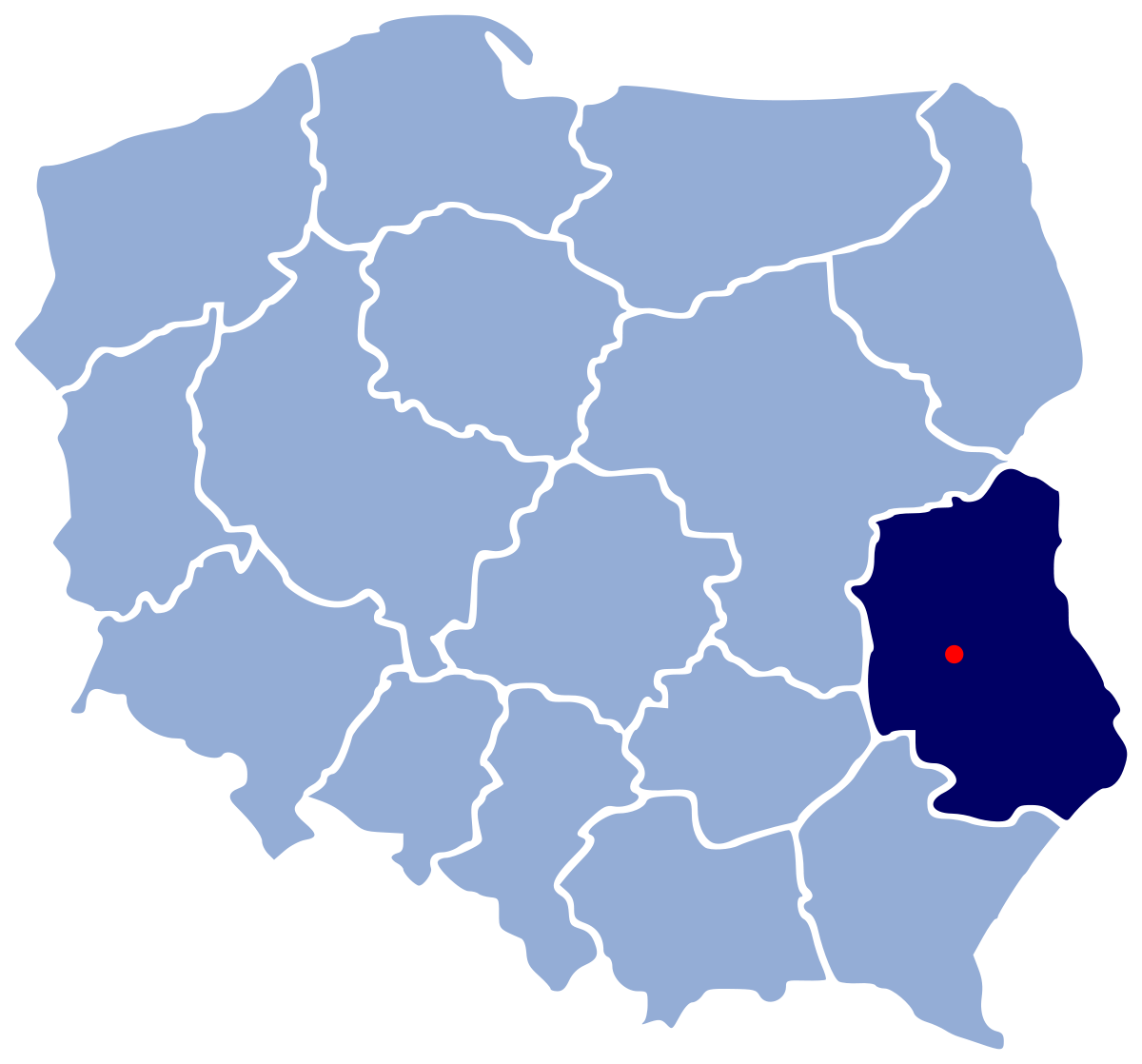 Lublin Mapa